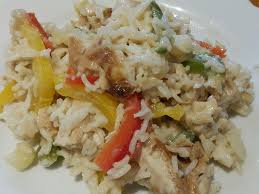Riz Thai A L Asiatique Recette Recette Riz Recette Riz Thai Plat Avec Du Riz