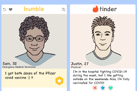 Either way, online dating apps are seeing a rapid rise in users, in these days of personal isolation. On Vacci Dating Singles Seem Enamored Of Sharing Vaccination Status Online Is That Wise Kaiser Health News
