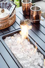 Affordable Table Top Fire Pit Other Outdoor Fall Essentials Kelley Nan Outdoor Fire Table Tabletop Firepit Affordable Table