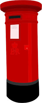 Postbox Png Image Post Box Letter Box Lettering