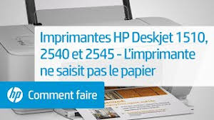 Learn what to do if your hp printer does not pick up or feed paper from the input tray when you do have paper loaded. Imprimantes Hp Deskjet 1510 2540 Et 2545 L Imprimante Ne Saisit Pas Le Papier Youtube