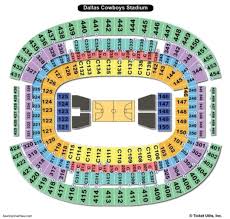 Ideas Dallas Cowboy Stadium Seating Chart With Interactive