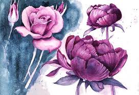 Flowers that look like peonies but aren't. Jane Beata On Twitter Watercolor Flower Studies From My Sketchbook Roses And Peonies Are Definitely One Of The Most Beautiful Yet Challenging Subjects To Depict But Aren T They Worth The Time