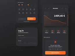 Ing App Dark Mode In 2020 App App Design Dark