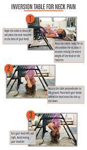 Inversiontableforneckpain Inversion Table Inversion Therapy Body Posture