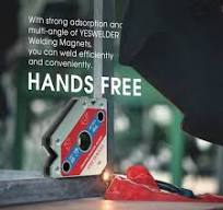 Arrow Welding Magnet Set Welder Soldering Angle Holder 25lb ...