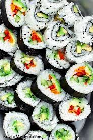 How To Make Vegan Sushi Surprisingly Easy Key To My Lime Recipe Vegan Sushi Veggie Sushi Vegan Sushi Rolls