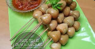 Resep Sate Telur Puyuh Marmer By Dapurwafda Telur Resep