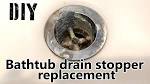 How to install a tub drain stopper