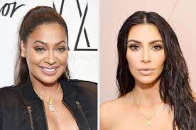 Many fans think she and kim kardashian are about to paint the town red. La La Anthony Defended Kim Kardashian S Birthday Party