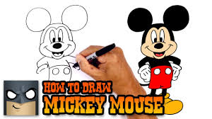 Generate your own mickey mouse designs for free with these fonts. How To Draw Mickey Mouse Disney Youtube