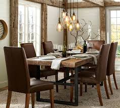 Griffin reclaimed wood bar height table. Home Decoration Dining Room Set With Bench And Chairs