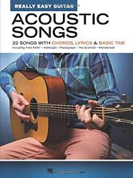 The scientist chords by coldplay. Acoustic Songs Really Easy Guitar Series 22 Songs With Chords Lyrics Basic Tab Hal Leonard Corp Amazon De Bucher