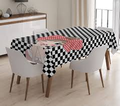 Fashion Girl Dijital Baskili 3d Masa Ortusu Realhomes