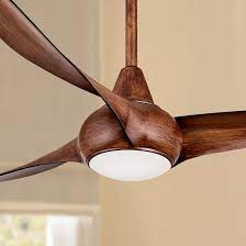 For many homeowners, it means the installation of modern ceiling fans without lights. 52 Minka Aire Light Wave Distressed Koa Ceiling Fan 4n706 Lamps Plus In 2021 Modern Ceiling Fan Ceiling Fan With Light Fan Light