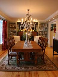 A cottage style dining room with a rustic table surrounded by wooden roundback chairs over herringbone wood flooring. Reveal Secrets Dining Room Wall Decor With Stone Artwork Ideas 50
