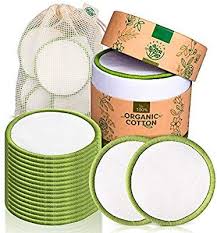 Amazon Com Greenzla Reusable Makeup Remover Pads 20 Pack With Washable Laundry Bag And Round Box For S Makeup Remover Pads Makeup Remover Makeup Remover Pad