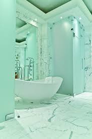 The marble bathroom is one like no other design that can easily be created if you are willing to have some creativity while looking for one of the most exquisite looks to any literally, every room accent can be complimented in marble as any idea that you will find here will help you with this tough decision. Pin By Dominique Derodar On Color Mint Marble Bathroom Designs White Marble Bathrooms Ibb Design