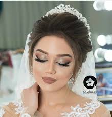 Pin By Aystar On Gelin Sac Makyaj Romantic Wedding Hair Hair Makeup Wedding Hairstyles