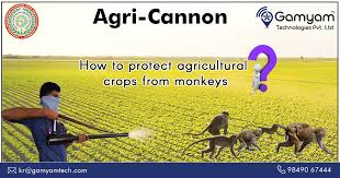 Bird Scarer Device Agri Cannon Loud Noises Pet Birds Crop Protection