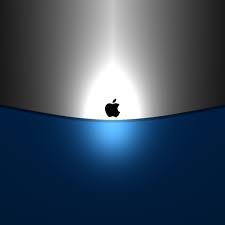 Black abstract wallpapers for iphone bozhuwallpaper. Iphone Logo Hd Dark Blue Wallpapers Wallpaper Cave