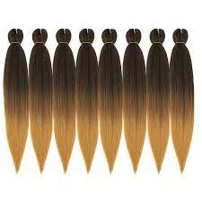 Check spelling or type a new query. Generic Ombre Pre Stretched Braiding Hair Top Silky Color Blend Braid Hair Extensions 100 Kanekalon Synthetic Crochet Hair Braids Y