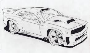 Draw the outline of the racing car, as shown above. Racing Car Kids Drawing Novocom Top