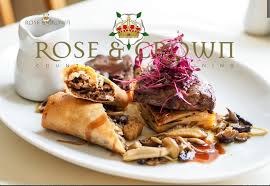 The Rose Crown We stop at the pub at rose & crown every time we visit epcot so this time around we decided to eat dinner. around saddleworth