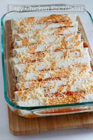 Easy Make Ahead Chicken Enchiladas Recipe Recipe Food Recipes Big Family Meals