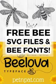 Download Free Bee Svg Files Bee Fonts Where To Find Them Bee Stencil Cricut Free Svg