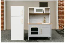 Ikea Duktig Hack Beautifully Modern Play Kitchen Love Ikea Imagines A Refrigerator Free Kitchen For Ikea Play Kitchen Ikea Kitchen Remodel Kitchen Decor Hacks