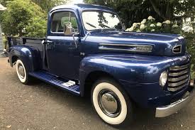 Image result for Barcelona Blue 1950 Ford Truck