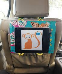 Car Seat Cinema Orange Crush Zigzag Tablet Case Manualidades Ninos Nino Bebe