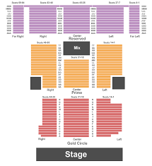 cannery hotel casino seating chart las vegas