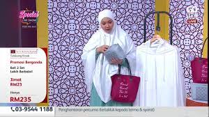 I'm unboxing telekung siti khadijah that i bought from go shop (astro channel 118). Go Shop Malaysia Siti Khadijah Telekung Klasik 5 0 Twin Set Single Set Facebook
