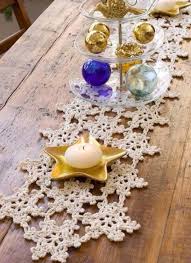 Unique, decorative table runner with an interesting shape. 17 Fun Crochet Table Runner Ideas With Free Patterns