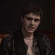 Evan Peters as Vampire Austin Sommers in American Horror Story Season 10  Double Feature (AHS S10) Aesthetic Art