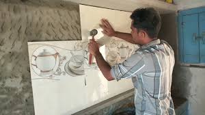 kitchen wall tiles fitting with indian