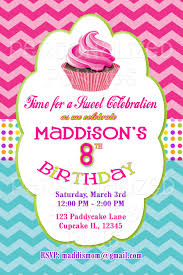 Cupcake Invitation Kozen Jasonkellyphoto Co