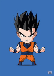 And his personality would become savage and unstable. Goku Super Saiyan 3 Chibi Origamigne Shop Dessin Dbz Dessin Goku Chibi