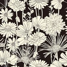 Pattern Flower Vector Flower Drawing Flower Pattern Drawing Hand Drawn Flowers