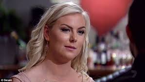 Its the best day of his life! First Dates Australia Sees Busty Blonde Annalise Gets Kinky With Nerdy Matt Daily Mail Online