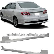 The model range is available in the following body types starting from the engine/transmission specs shown below. Oem Style Body Kits For Toyota Corolla Altis 2010 2013 Replacement Front Lip Rear Lip Side Skirts Buy Body Kits For Toyota Corolla For Toyota Altis Body Kit For Toyota Corolla Body Kits Product