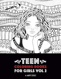 Cool coloring pages for teenagers. Teen Coloring Books For Girls Vol 2 Detailed Drawings For Older Girls Teenagers Fun Creative Arts Craft Teen Activity Zendoodle Relaxing Mindfulness Relaxation Stress Relief Art Therapy