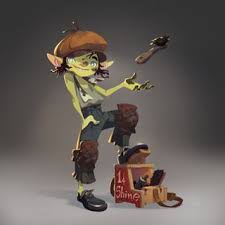 Updated Version Of My Shoeshiner Goblin Kid Characterdesign Concept Character Conceptart Goblin Art Alien Character Character Design Inspiration