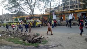 Photo of kayole spine road, manyanja road roundabout. Kayole Commuters Stranded As Matatu Operators Protest Murder Of Sacco Leader Nairobi News
