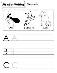 Sample big and little letter tracing sheets. Alphabet Letters Worksheets For Kindergarten Novocom Top