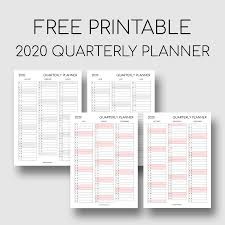 A calendex is a mix between a calendar and an index, that many people use in their bullet journals. Printable 2020 Quarterly Planner Quarterly Planner Monthly Calendar Printable Calendar Printables