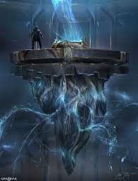 Well Of Urd Platform Environment Artwork From God Of War Art Illustration Artwork Gaming Videogames Gamer Fantasy Art Landscapes War Art Art