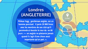 Il parle de faire le tour du monde en 80 jours. Sequence 1 Le Tour Du Monde En 80 Jours By Lou Bechetoille